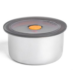 الرماية - حافظات طعام ستانلس ستيل 4  قطع