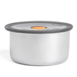 الرماية - حافظات طعام ستانلس ستيل 4  قطع