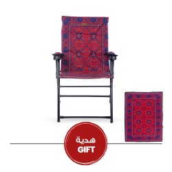 الرماية - كرسي رحلات - 92X58X60 - الوان متعددة  