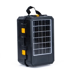  كشاف ليد  يدوي بطاقة شمسية - 1000لومن -48000 لومن