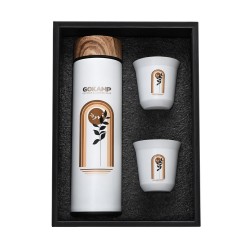 جوكامب - حافظة مع كوبين - 480 مل