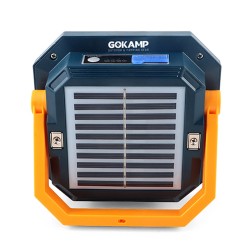 جوكامب - كشاف عمل محمول بالطاقة الشمسية وبنك طاقة (10,000 لومن)