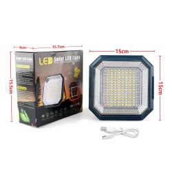 جوكامب - كشاف عمل محمول بالطاقة الشمسية وبنك طاقة (10,000 لومن)