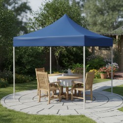 مظلة ألومنيوم خارجية - أزرق