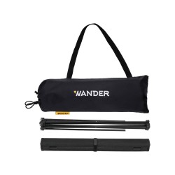 واندر - طاولة تخييم قابلة للطي (63×51.5×45) سم - شديدة التحمل بقلب ألمنيوم