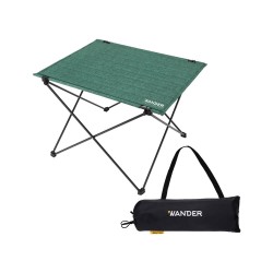 واندر - طاولة تخييم قابلة للطي (63×51.5×45) سم - شديدة التحمل بقلب ألمنيوم