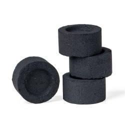 الخوي - فحم بخور  مقاس (20) ملم - 8 لفات مع مشبك 