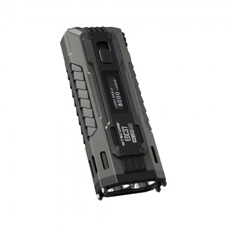 نايتكور EDC37 | كشاف 8000 لومين نحيف مع شاشة