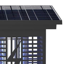 صاعق حشرات شمسي (GLT-2B) بقوة 2800 فولت وبطارية 8000mAh