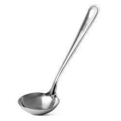 الرماية - مغرفة ستانلس ستيل متينة (19.5×6.0 سم) - ملعقة تقديم خفيفة الوزن 