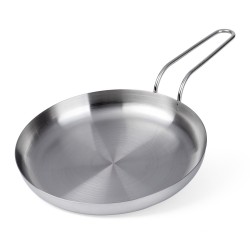 جوكامب- مقلاة ستانلس ستيل متينة (Φ20 سم) - أواني طهي خفيفة الوزن 