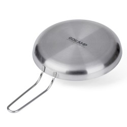 جوكامب- مقلاة ستانلس ستيل متينة (Φ20 سم) - أواني طهي خفيفة الوزن