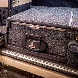 أي آر بي (RDTAB1355) - طاولة أدراج ستانلس ستيل للرحلات والتخييم