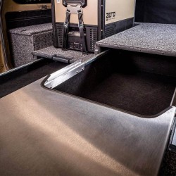 أي آر بي (RDTAB1355) - طاولة أدراج ستانلس ستيل للرحلات والتخييم