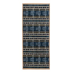 الرماية - طقم جلسة مخمل رصاصي - مدة (200×80) سم و 4 تكايا فاخرة