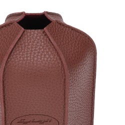 الرماية - حامي عبوة غاز بني - غطاء جلد صناعي للرحلات