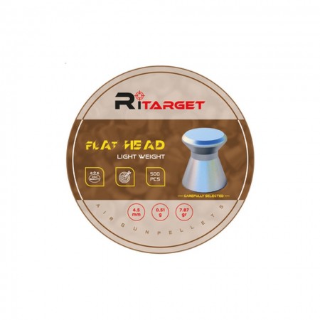 رصاص صتم ريتارجت عيار 4.5 مم وزن 7.87 جرين - 500 طلقة دقيقة