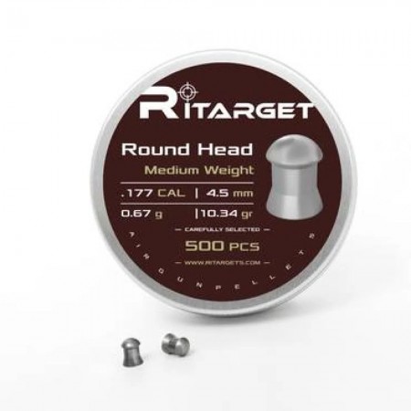 رصاص صتم ريتارجت عيار 4.5 مم وزن 10.34 جرين - 500 طلقة ثقيلة ودقيقة