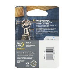 نايت آيز - مشبك مفاتيح  ميداليون | كارابينر دائري من الفولاذ