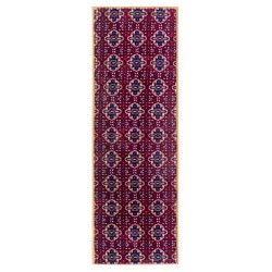 الرماية - جلسة بر تراثية مقاس (200×68)سم - طراز شعبي أحمر مع شنطة