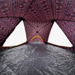 واندر ترايهوب انستنت - خيمة رحلات  باللون الخمري (310سم×270سم×135سم)